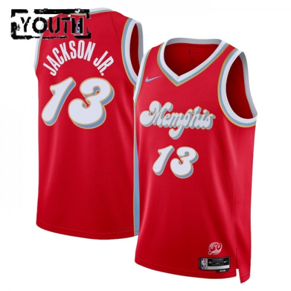 Memphis Grizzlies Trikot Jaren Jackson JR Nike 2024-25 City Edition Rot Swingman - Kinder Memphis Grizzlies Trikot Jaren Jackson JR Nike 2024-25 City Edition Rot Swingman - Kinder